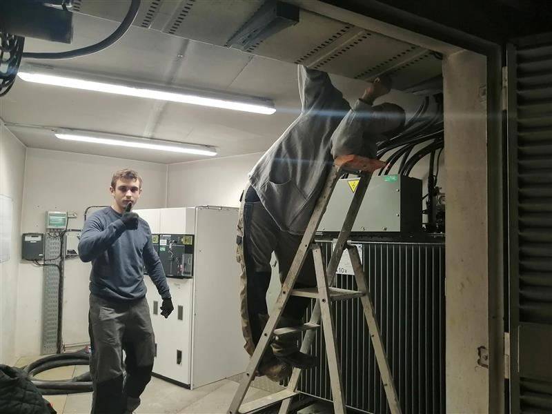 Entretien d'un poste de transformation sur antibes dans les alpes maritimes 