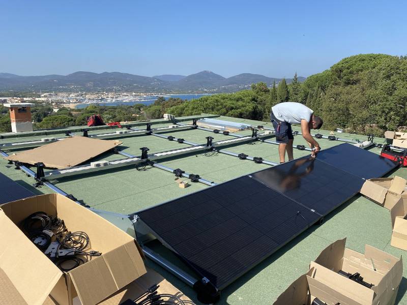 Installation de 6 kWc a Gassin 