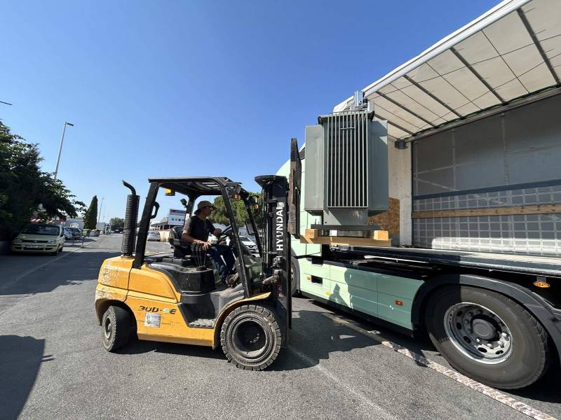 reception et installation transformateur prive Frejus Var Edison Groupe 