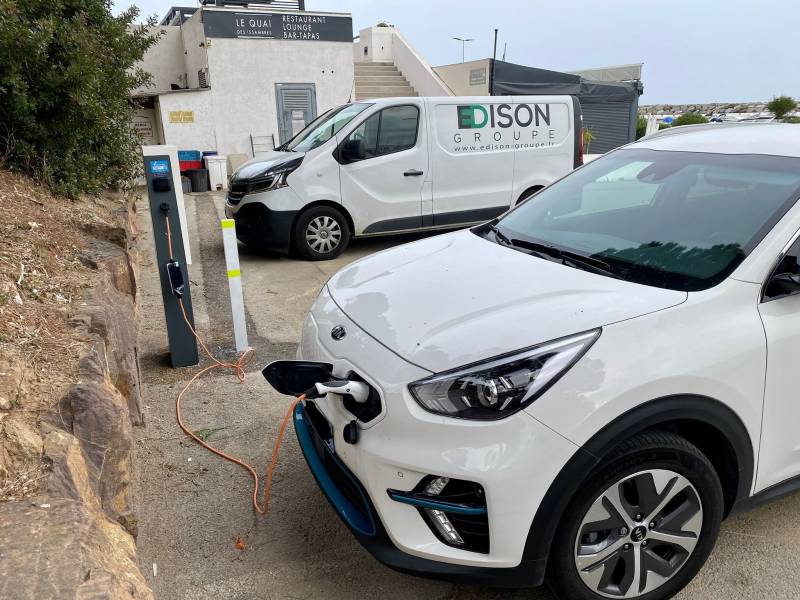 Borne IRVE - Fréjus - Var - Edison Groupe